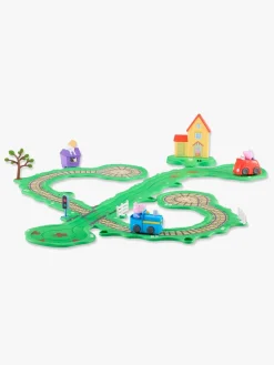 PeppaPig Legetøjsbiler & -Fartøjer-Gurli Gris Whizz Around Racerbane Runabout Town