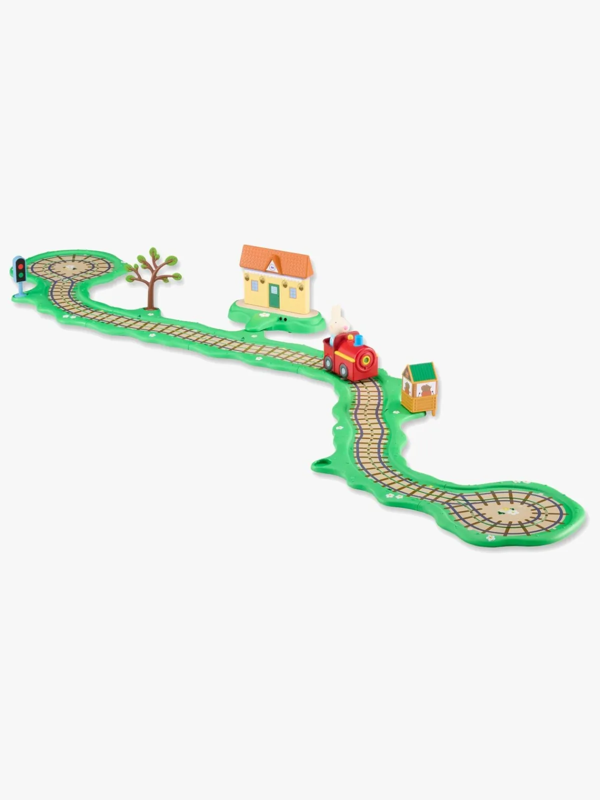 Legetøjsbiler & -Fartøjer|PeppaPig Gurli Gris Whizz Around Togbane Clickety Clack