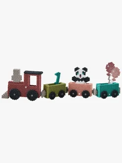 Kreativt Legetøj|Hama 3D Fødselsdagstog Perlesæt 6000 Stk.
