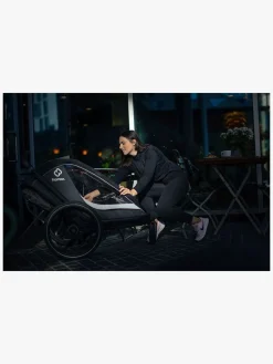 Hamax Cocoon Cykelanhænger, Grey/Black