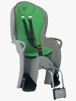 Hamax Kiss Cykelstol, Medium Grey/Green