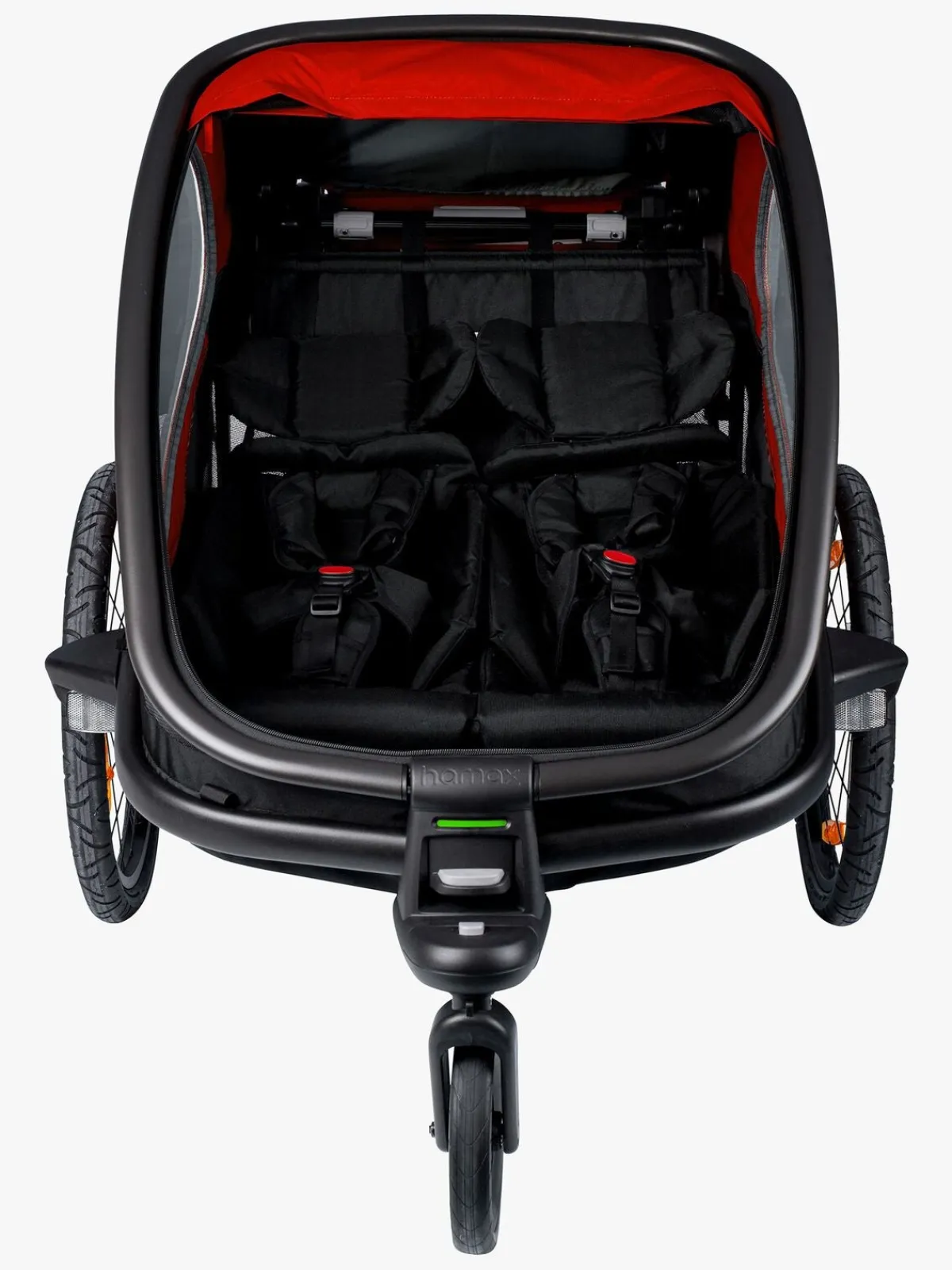 Hamax Outback Cykelanhænger, Red/Black