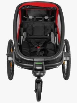 Aktivitetsvogne|Hamax Outback ONE Cykelanhænger, Red/Black Rød/Sort