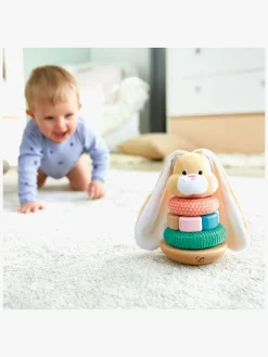 Babylegetøj|Hape Bunny Stacker Aktivitetslegetøj, Multifarvet