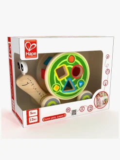 Hape Trælegetøj-Træklegetøj Snail