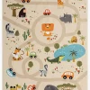 Børn HappyKids Gulvtæpper-Happy Kids Gulvtæppe 140x200, Linne