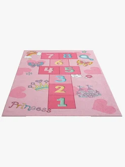 Børn HappyKids Happy Kids Gulvtæppe 120x160, Lyserødt