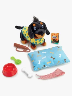 HappyPets Interaktivt Legetøj-Happy Pets Wiggle Jiggle Gravhund Deluxe Interaktiv Hund