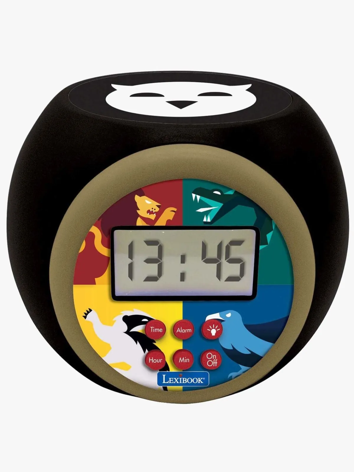 Børn HarryPotter Interiør-Harry Potter Projector Vækkeur, Sort