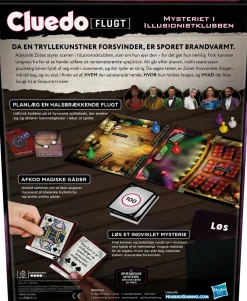 Hasbro Cluedo Flykt: Illusionistklubben Spil