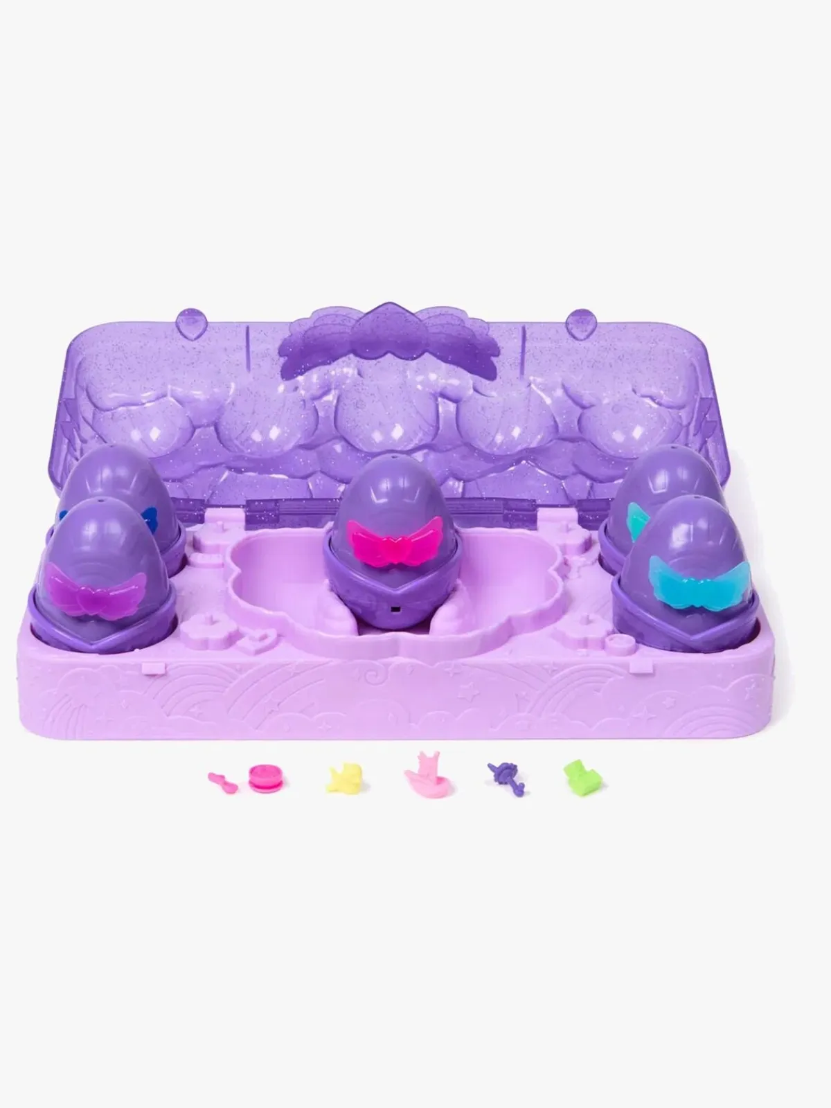 Hatchimals Legetøjsfigurer-Alive Neon Rainbow Carton Figursæt