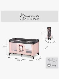 Børnesenge & Tilbehør|Hauck Dream'n Play Weekendseng Minnie Sweetheart