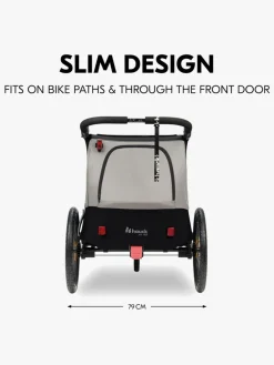 Hauck Dryk Duo Plus Cykelanhænger, Black