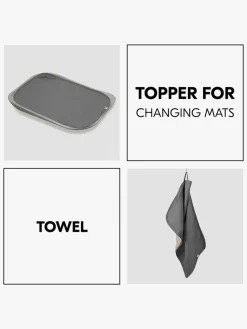 Hauck Pusleborde-Liner Puslepude, Dark Grey