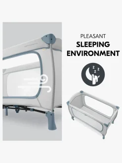 Børnesenge & Tilbehør|Hauck Sleep N Play Go Plus Weekendseng, Dusty Blue Grå/Blå
