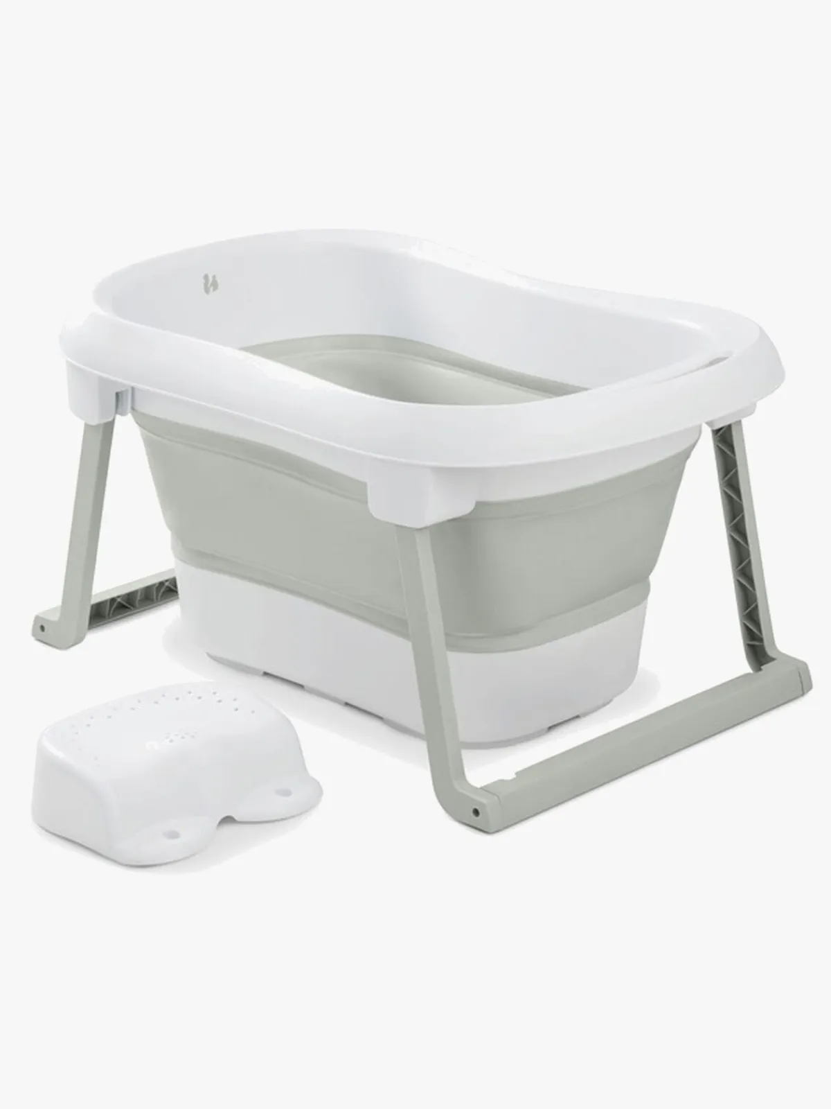 Hauck Wash N Fold Badekar L, White/Sage