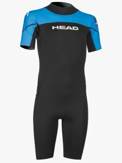 HEAD Våddragt Sea Ranger Shorty Junior, Sort/Lyseblå