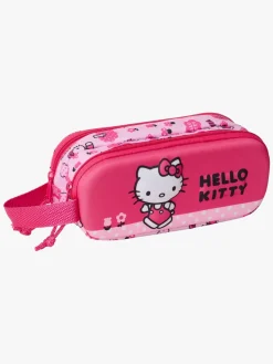 HelloKitty Hello Kitty 3D Dobbelt Penalhus, Pink