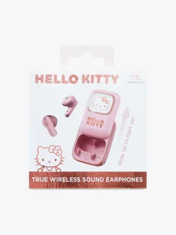 OTLTechnologies Elektronik & Media-Hello Kitty Høretelefoner In-Ear TWS med LED, Pink