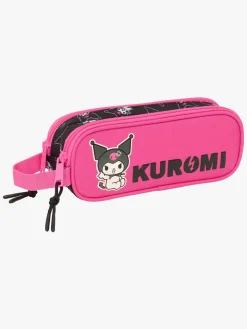 HelloKitty Hello Kitty Kuromi Dobbelt Penalhus, Lyserød/sort