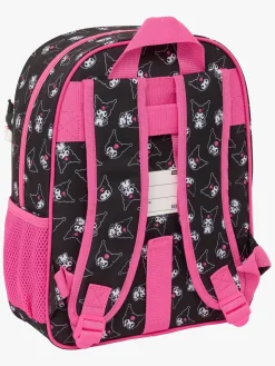 Børn HelloKitty Hello Kitty Kuromi Small Rygsæk 10L, Lyserød/sort
