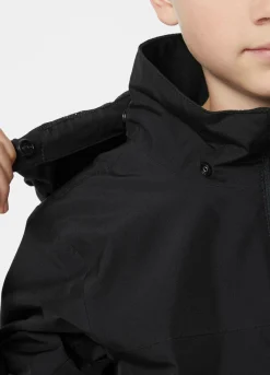 Regntøj|HellyHansen Helly Hansen JR Juell Regnjakke, Black