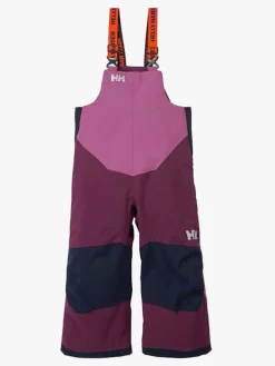Børn HellyHansen Termotøj|Vintertøj-Helly Hansen K Rider 2 Ins Bib Overtræksbukser, Purple Potion