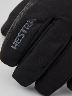 Børn Hestra Tilbehør|Vintertøj-Ferox Primaloft Handsker, Black