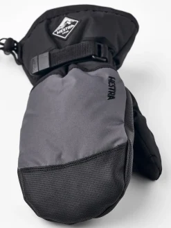 Børn Hestra Gauntlet CZone Jr Vanter, Graphite/Black