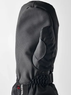 Børn Hestra Gauntlet CZone Jr Vanter, Graphite/Black