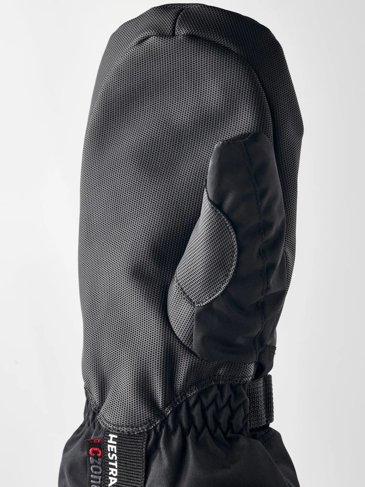 Børn Hestra Gauntlet CZone Jr Vanter, Graphite/Black
