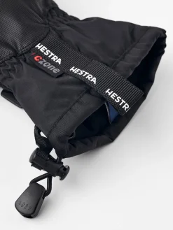 Børn Hestra Gauntlet CZone Jr Vanter, Graphite/Black