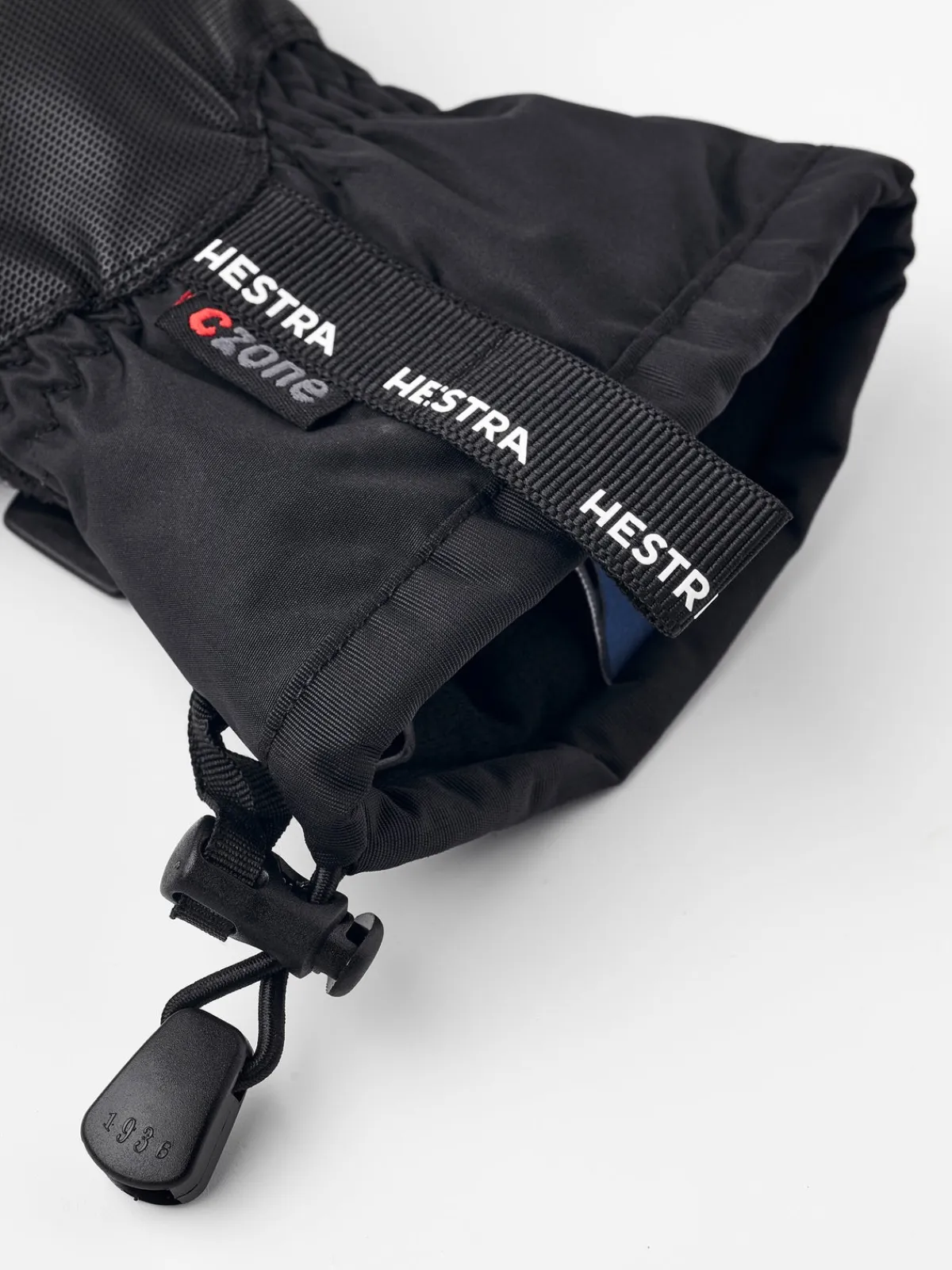 Børn Hestra Gauntlet CZone Jr Vanter, Graphite/Black