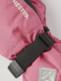 Børn Hestra Gauntlet Czone JR Vanter, Fuchsia/Ivory