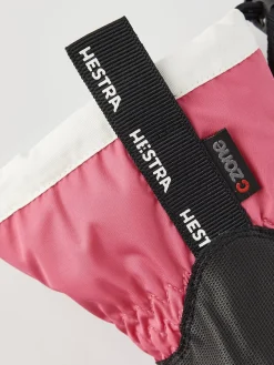 Børn Hestra Gauntlet Czone JR Vanter, Fuchsia/Ivory