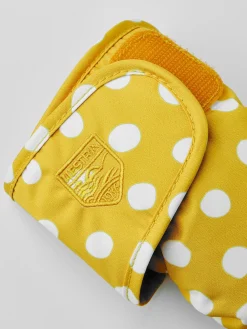 Tilbehør|Vintertøj|Hestra Kid's Hygge Vanter, Saffran Print