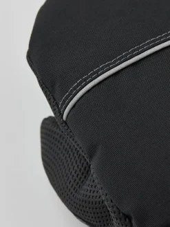 Børn Hestra Kid's Wool Terry Vanter, Sort