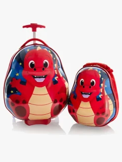 Børn Heys Travel Tots Set Kuffert & Rygsæk, Dinosaur