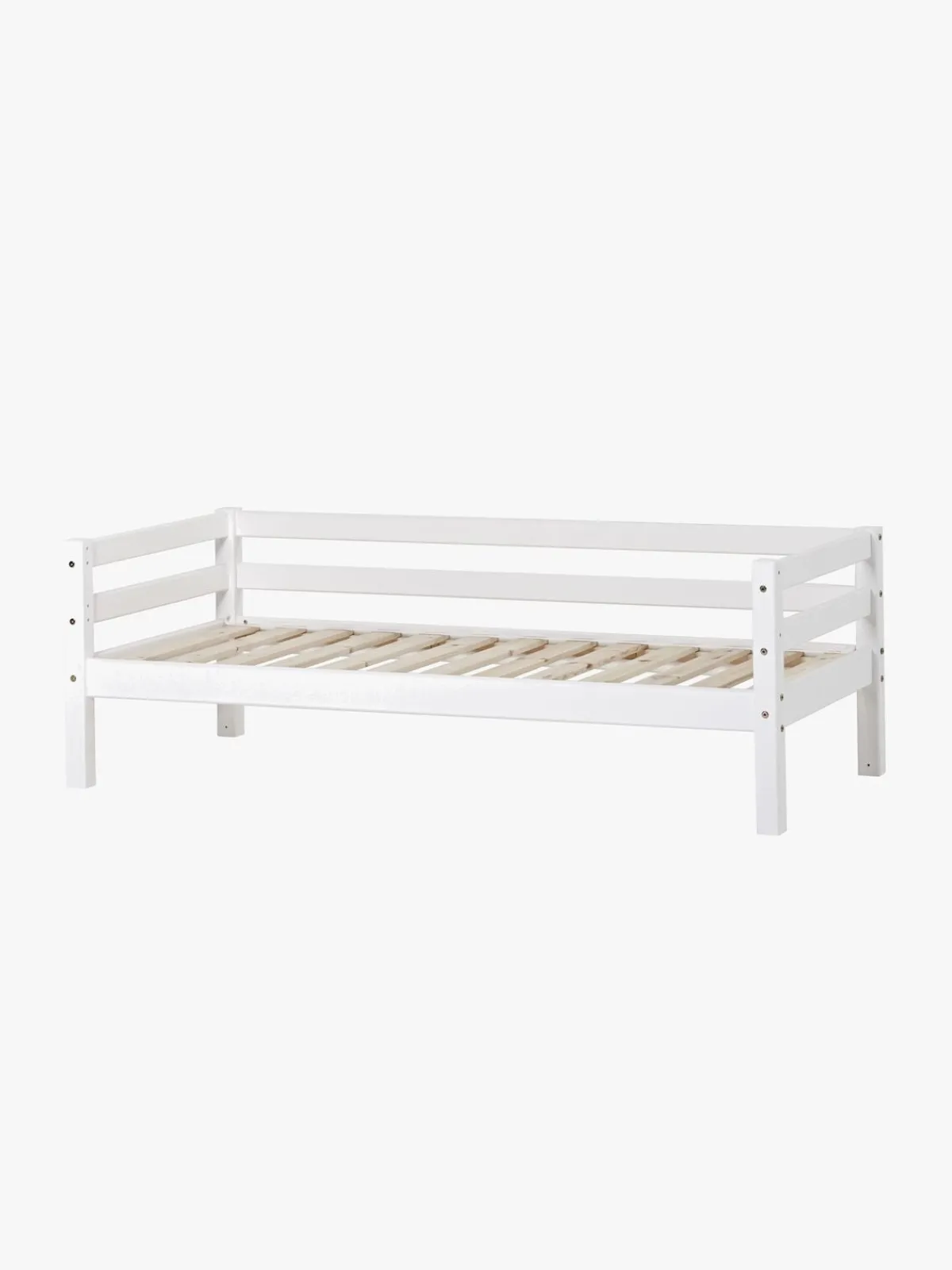 Børn Hoppekids Børnesenge & Tilbehør-Basic Halvhøj Seng 70x160, Hvid