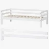 Børnesenge & Tilbehør|Hoppekids Basic Juniorseng m. Sengehest 70x160cm, Hvid