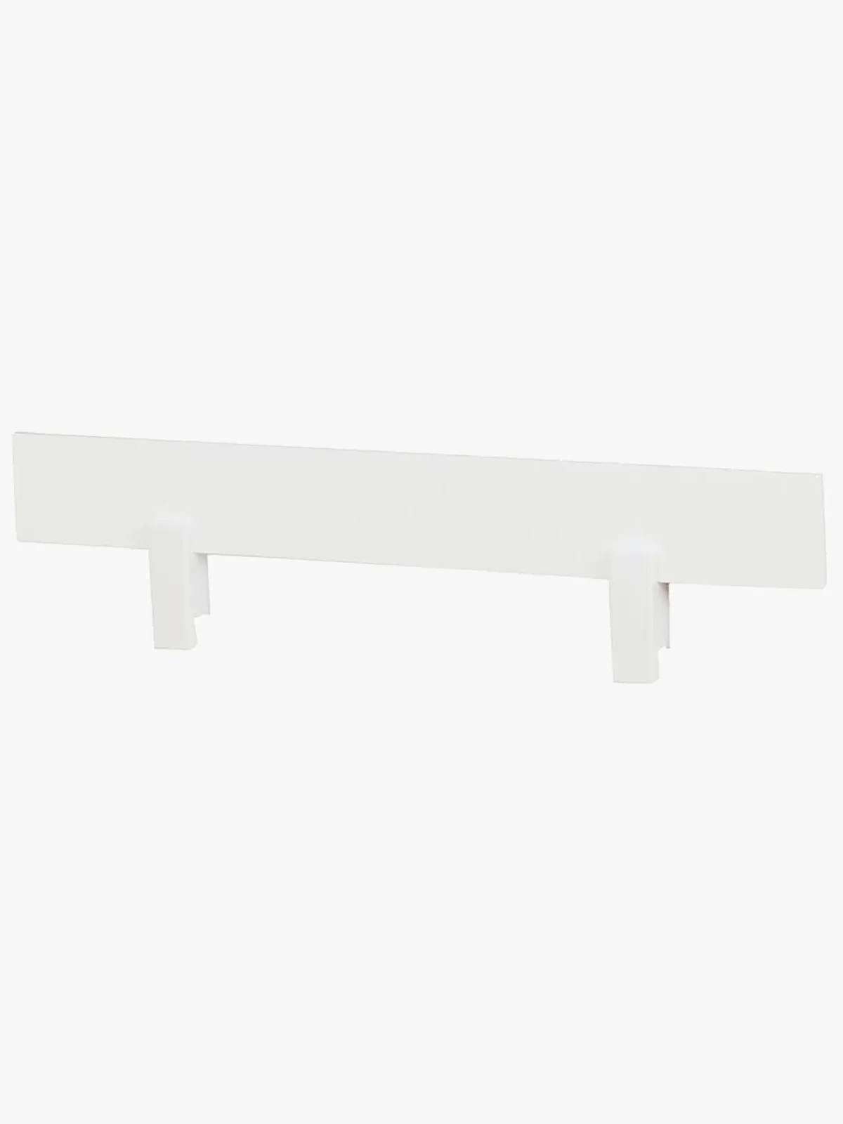 Børn Hoppekids Børnesenge & Tilbehør-ECO Comfort Enkeltseng med Sengehest 70x160, Hvid