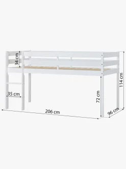 Børn Hoppekids ECO Comfort  Halvhøj Højseng 90x200,
