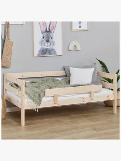 Børn Hoppekids ECO Comfort Juniorseng med Sengehest 70x160, Træ