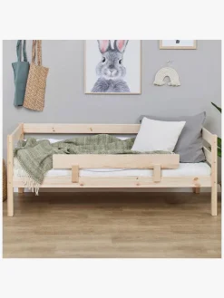 Børn Hoppekids ECO Comfort Juniorseng med Sengehest 70x160, Træ