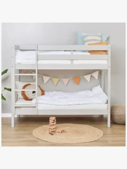 Børnesenge & Tilbehør|Hoppekids ECO Comfort Køjeseng 70x160, Duegrå Grå