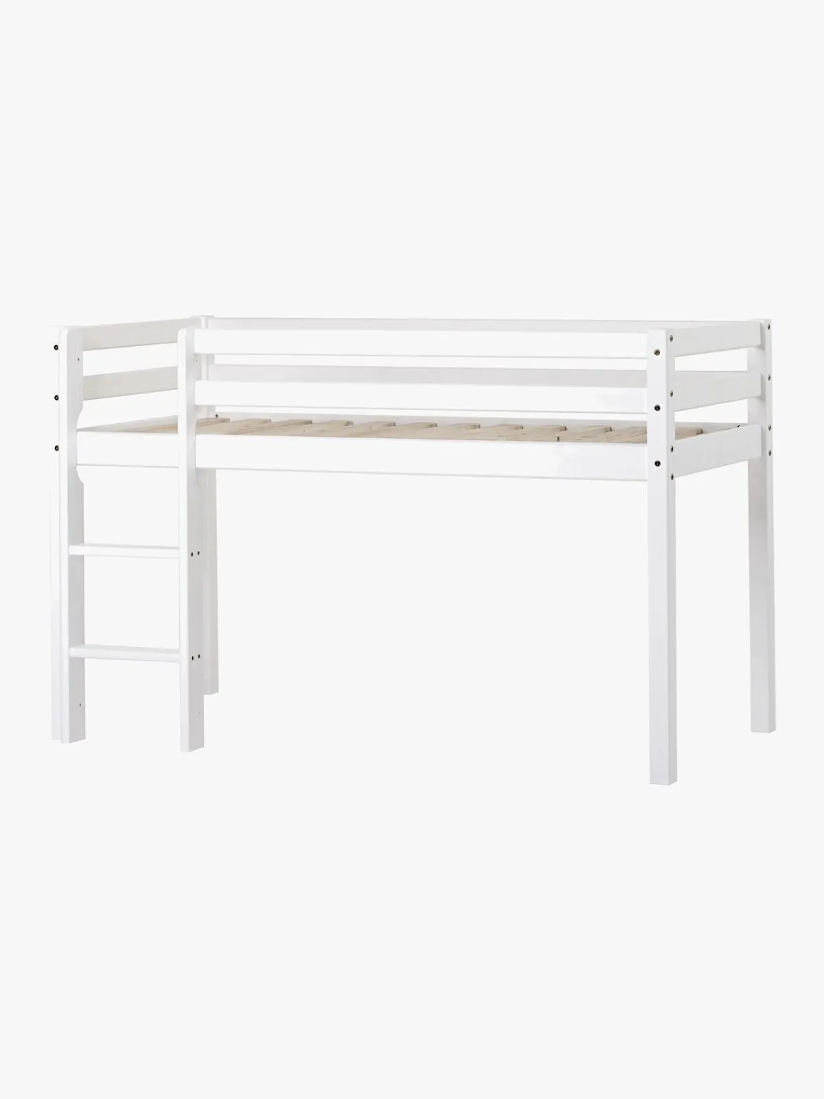 Børn Hoppekids Børnesenge & Tilbehør-Halvhøj Seng med ECO Dream Madras 70x160, Hvid