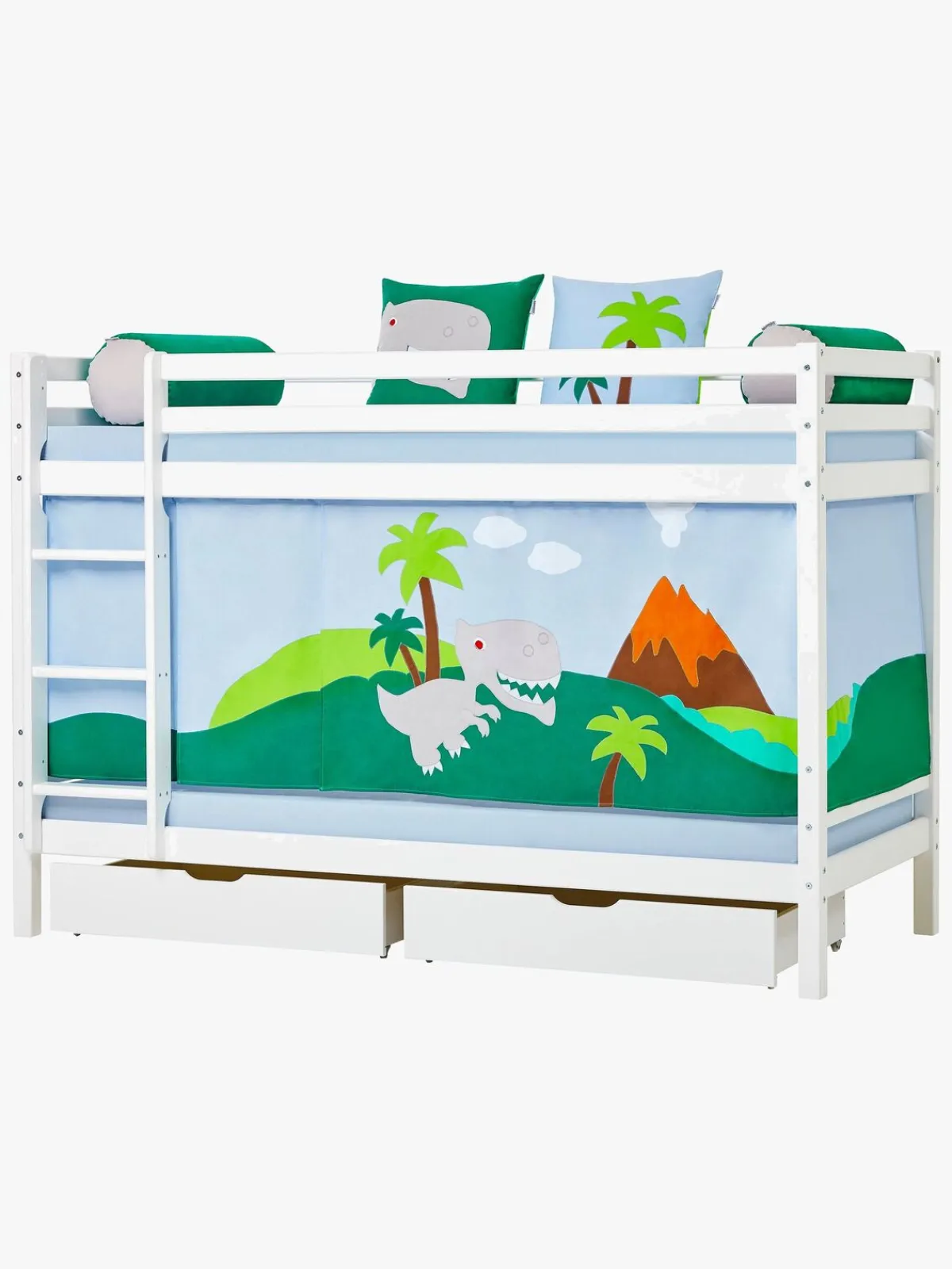 Børn Hoppekids Køjeseng ECO Dream 90x200, Hvid