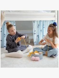 Børn Hoppekids Ole Lukoie Sengegardin, Blå