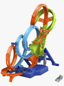HotWheels Hot Wheels Action 4-Loop Crash Out Racerbane