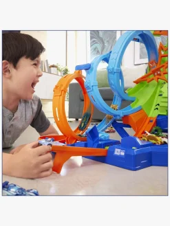 HotWheels Hot Wheels Action 4-Loop Crash Out Racerbane